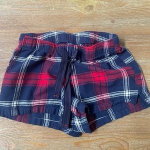 Old Navy like new flannel pj short